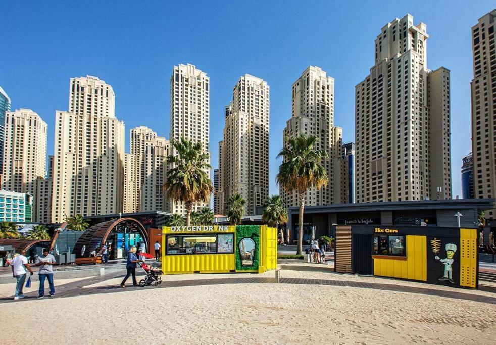 Beachfront - Large Studio In Jbr Rimal 4 Apartment Dubai Exterior foto