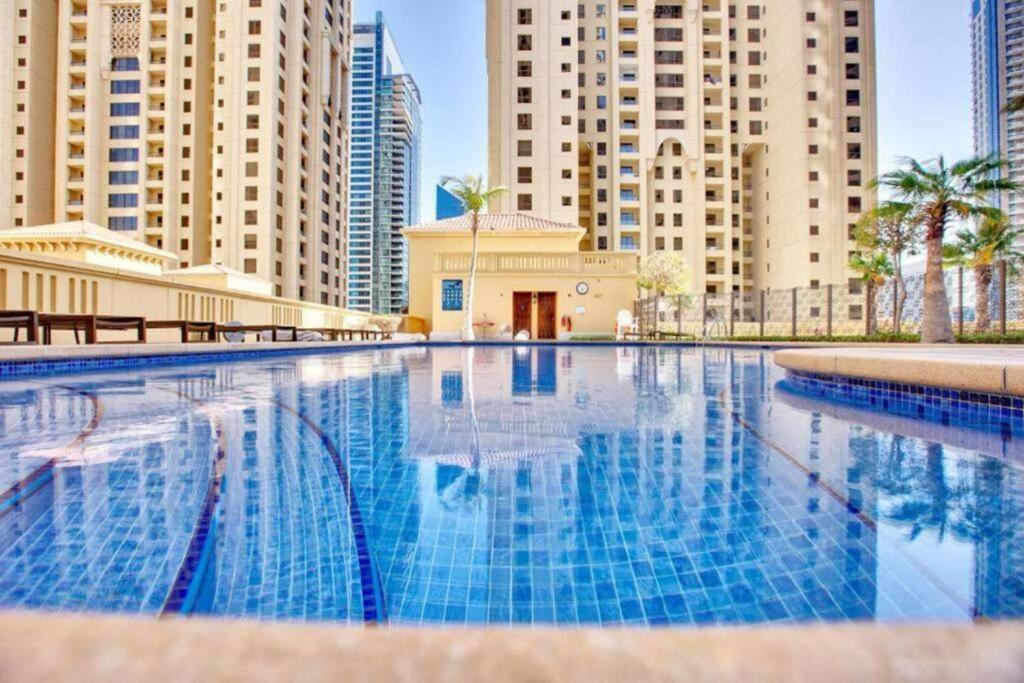 Beachfront - Large Studio In Jbr Rimal 4 Apartment Dubai Exterior foto