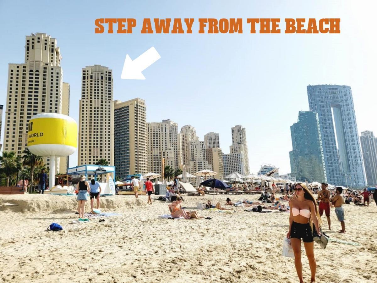 Beachfront - Large Studio In Jbr Rimal 4 Apartment Dubai Exterior foto